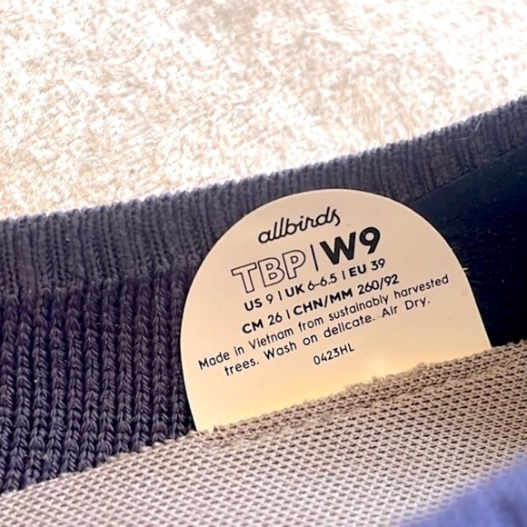 Brand New Allbirds Tree Breezer Ballet Flats Almond Toe Slip On Breathable Shoes - Picture 13 of 16